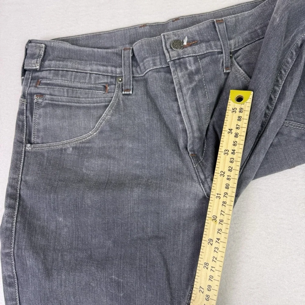 Levi's‎ 511 Slim Jeans Mens 32x31 Gray Stretch Denim Side Cinched Waist